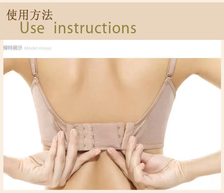 Áo ngực dài khóa mở rộng khóa đồ lót khóa lưng khóa hai hàng khóa không rỉ không phai không quá 8 nhân dân tệ móc nối dây áo ngực
