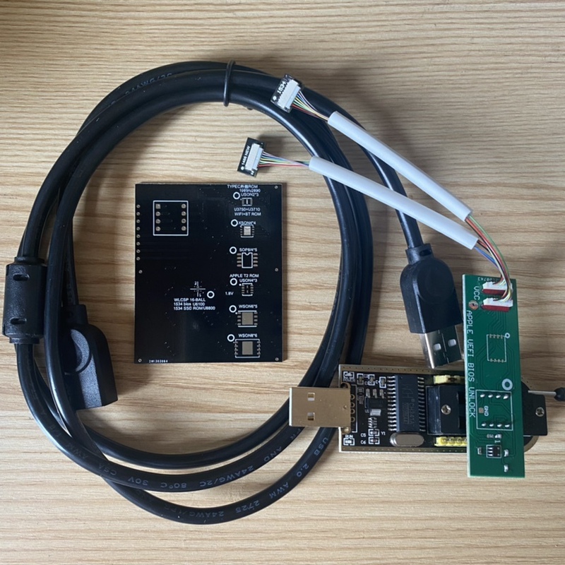 Apple Does Not Need to Disassemble the Chip to Flash Bios and Read and Write A1534/1502/1466/1706Id1707 Firmware 1708/Efi