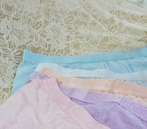 Banatai male mid - waist wide - side cotton pale underwear young men sports flat foot shorts