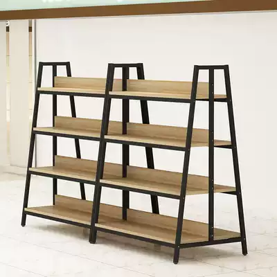 Zhongdao shelf product display rack sample cabinet display rack double-sided shelf multifunctional shoe store supermarket display cabinet