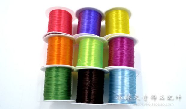 Pha lê dòng đàn hồi Phụ kiện trang sức DIY đeo vòng tay với vòng chân gió cổ làm bằng chất liệu hạt - Vòng chân lắc chân nữ titan