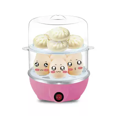 Dihe multifunctional double-layer egg cooker automatic power-off anti-dry egg steamer household egg cooker steamed dumplings steamed buns