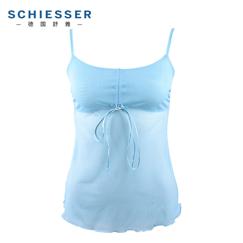 German shuja lingerie ladies vest 21-8396V second skin ice silk fashion hit bottom harnesses vest