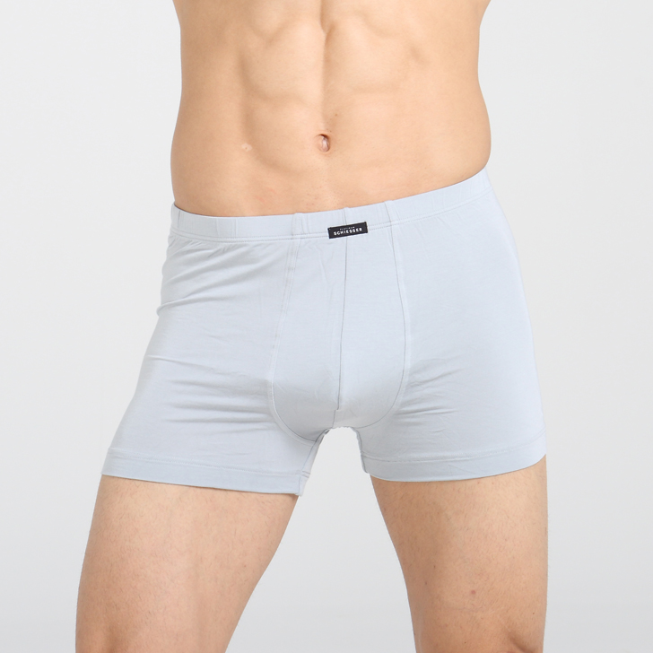 Đức Shuya quần lót mens bạch kim 95-0140T siêu mịn Modale cao cấp quần phẳng góc quay quần quần short.