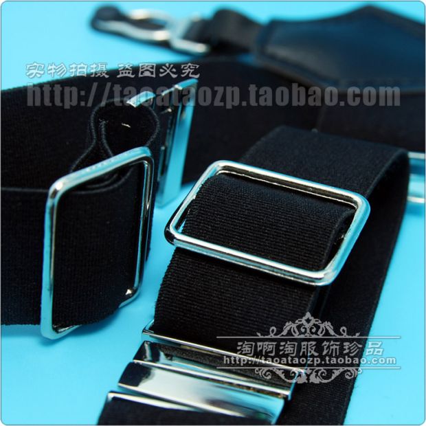 Bán hàng trực tiếp! Đầu vịt đơn khóa cổ điển màu đen garter vớ vớ cotton! Thắt lưng nylon cao cấp! quần vớ ren dài