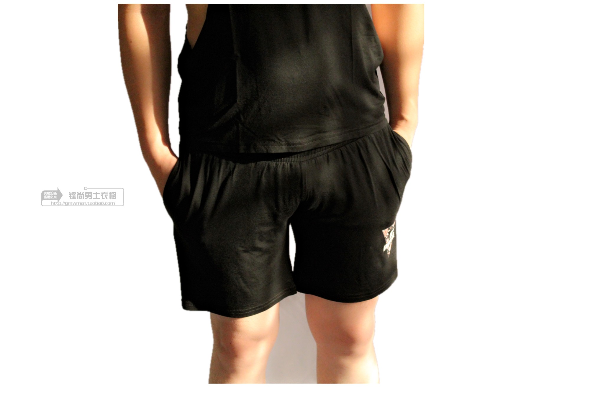 Quần short siêu thấp nam giản dị quần short cotton cao co giãn thể thao ba quần in quần rộng mềm mại và thoải mái quần dài thể thao nam