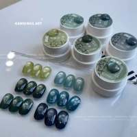 Комплект, кошачий глаз, 6 цветов, 5 мл