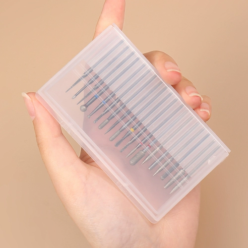 Японская акриловая легкая и тонкая портативная коробка для хранения для маникюра