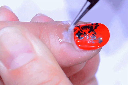 Dụng cụ làm móng tay 15ml gel chống tràn dầu móng tay có thể làm rách móng tay chăm sóc da bằng kem dán cạnh ngón tay - Công cụ Nail vẽ cọ nét đơn giản