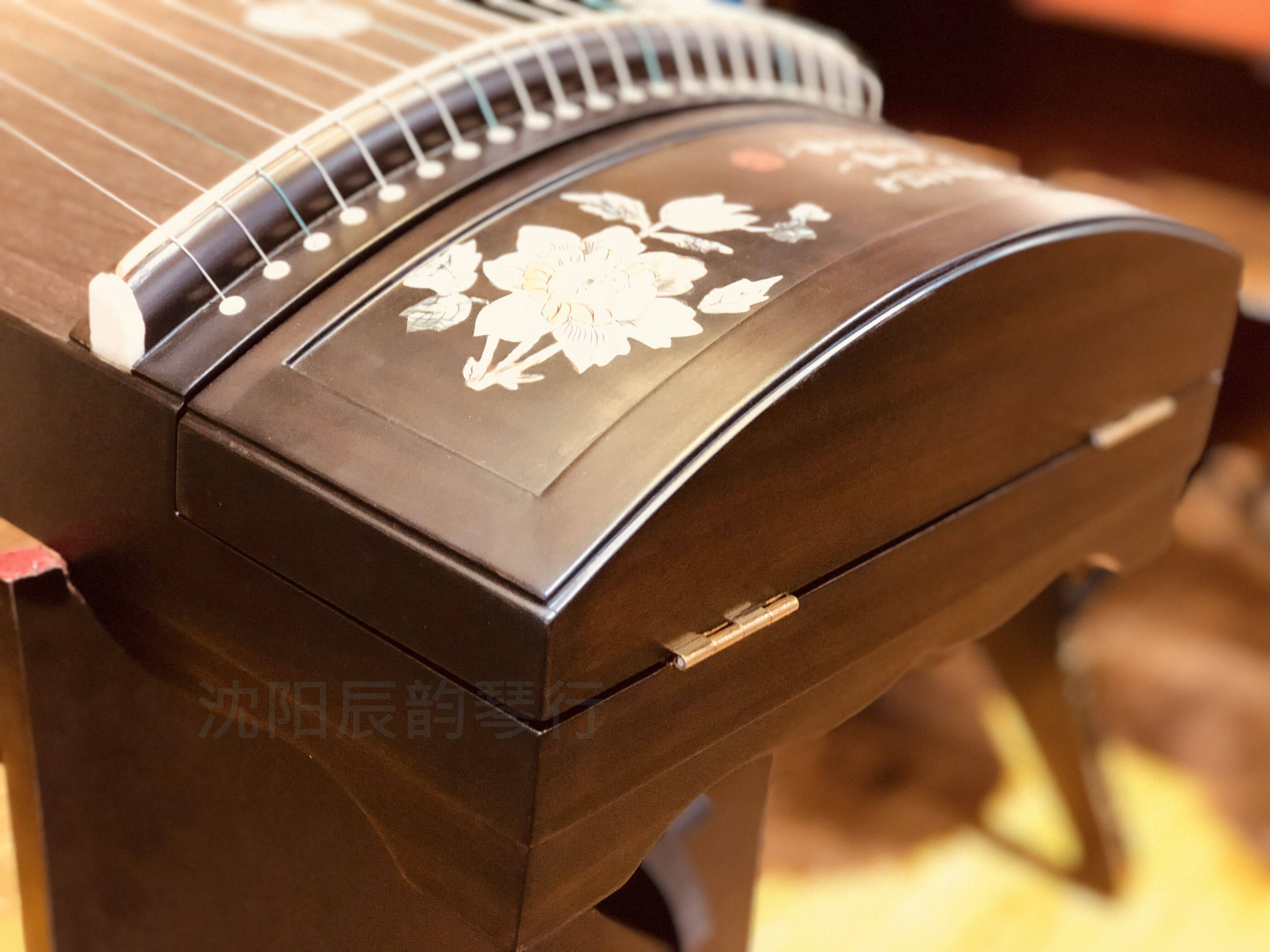 Longyun classic best-selling professional verification examination teaching introduction icing on the cake zither Yangzhou sandalwood zither