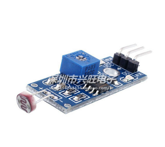 3-Pin Photoresistor Sensor Module Light Detection Photodiode 4-Pin Compatible with UNO R3