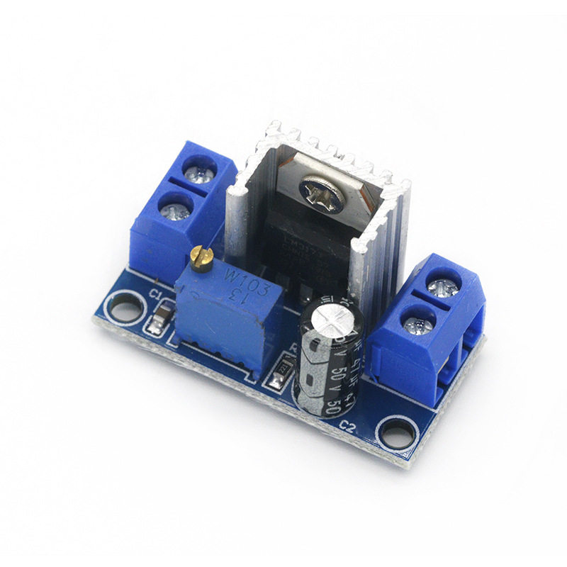 LM317可调稳压电源模块 DC-DC直流转换器 降压板 可调线性稳压器