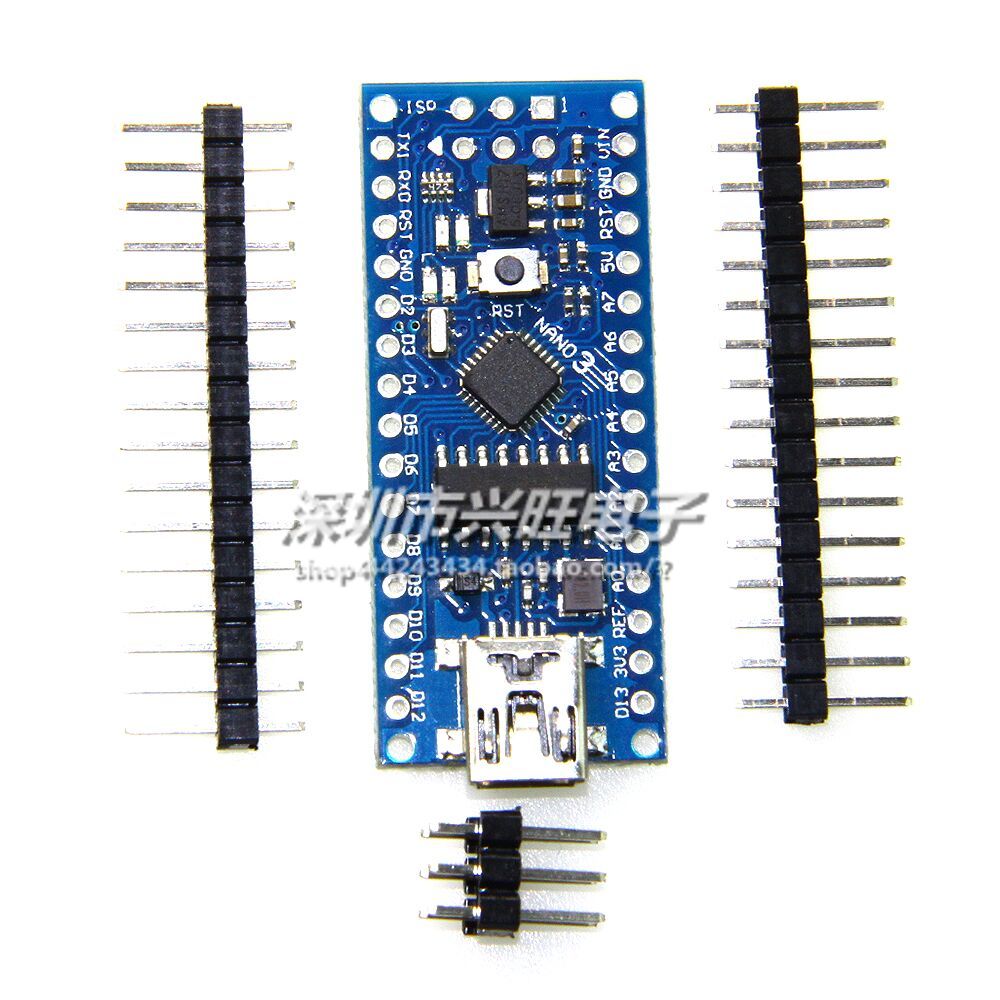 厂家热销 ATmega168 5V 16MHz CH340 迷你USB 兼容Nano V3.0
