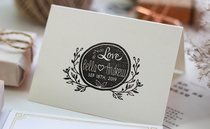 Customized seal wedding gift wedding photo invitation couple seal wedding personality dream polisher 58