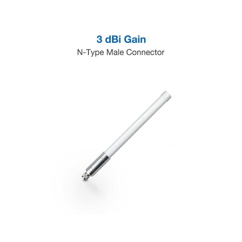 3Dbi Fiberglass Antenna Supports 433Mhz, 470-510Mhz, 860-930Mhz