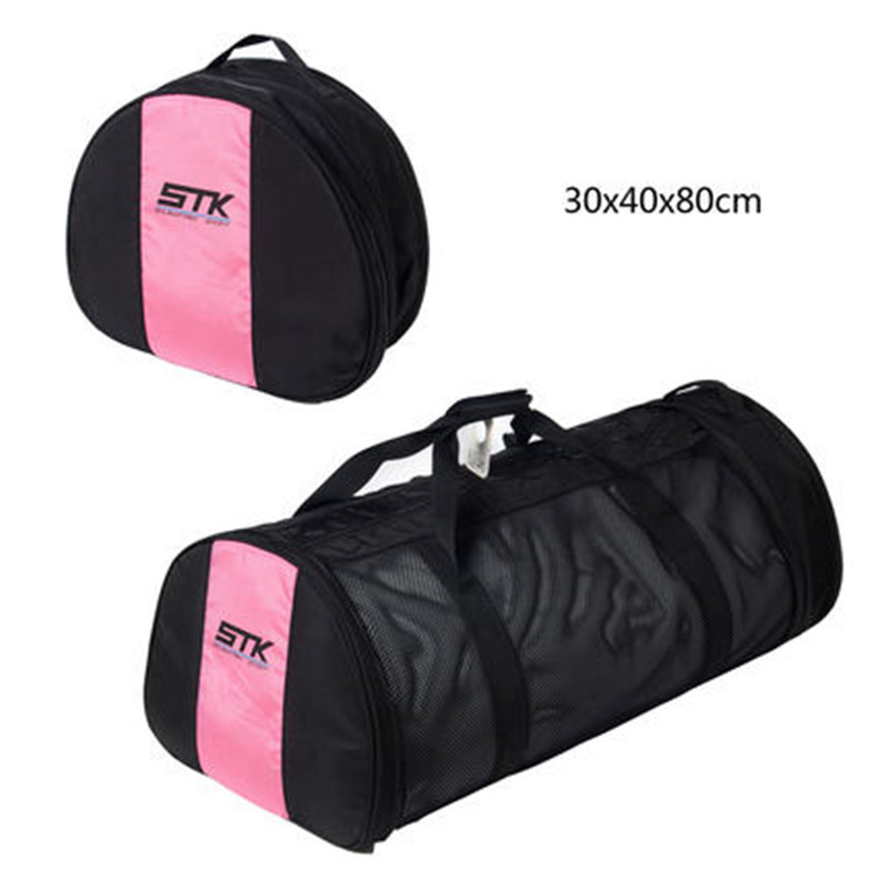 Free diving bags Swimming telescopic packaging preparation containing pack folding thickened mesh fabric multi-clamping bag water lung feet webbed bag