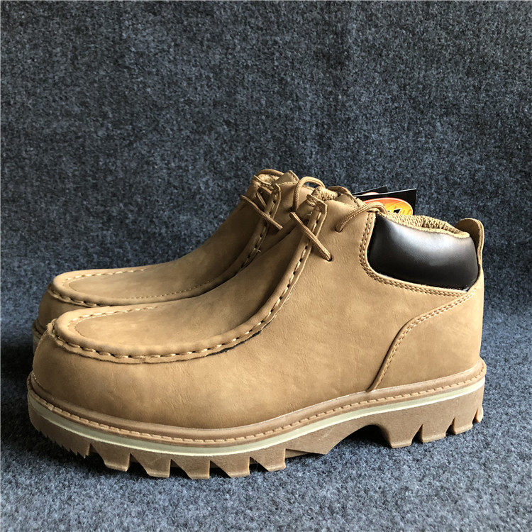 Foreign trade Original single autumn and winter style Inren Martin boots low help with trend tooling boots Head shoes casual shoes men's shoes big size