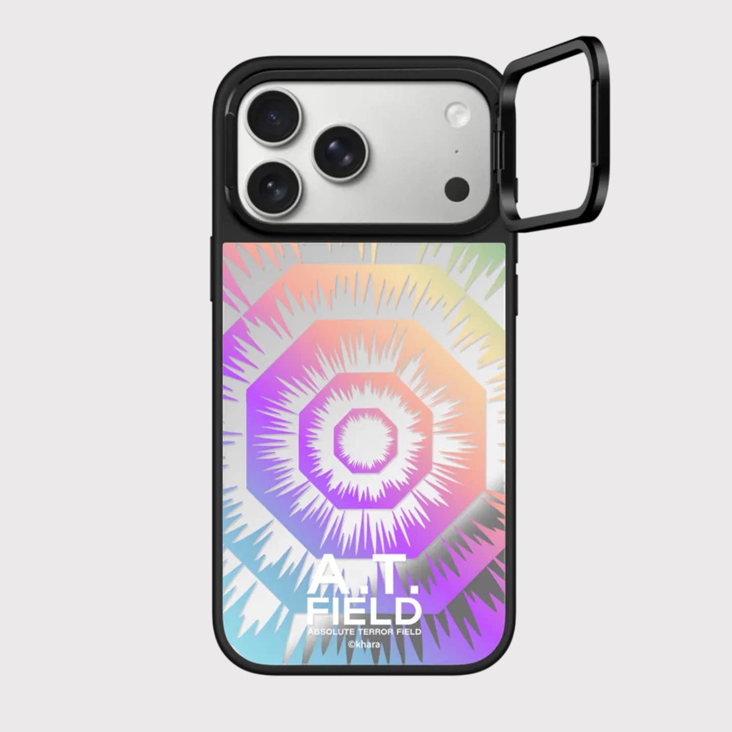 Evangelion Purple Green Shinji Asuka Unit-01 MagSafe Kickstand iPhone Case