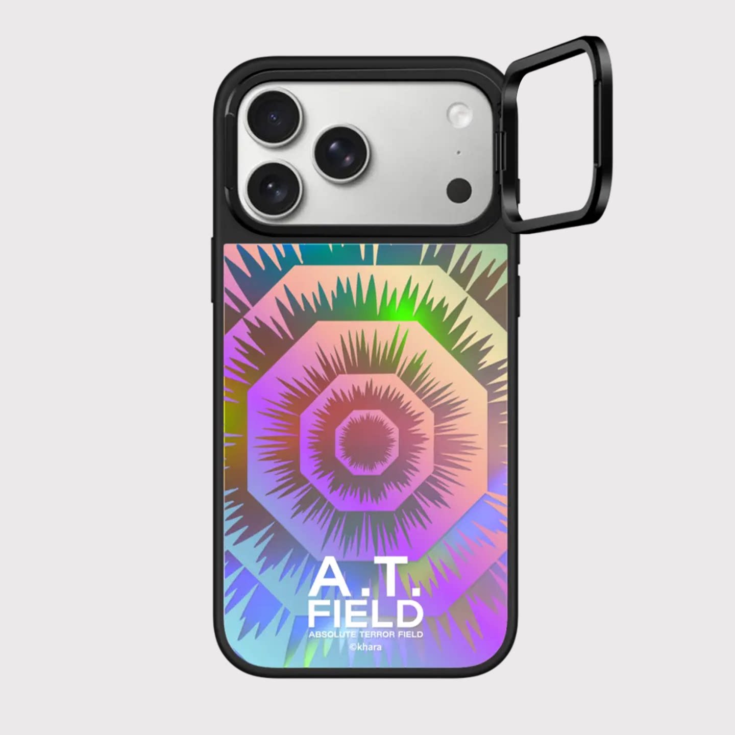Evangelion Purple Green Shinji Asuka Unit-01 MagSafe Kickstand iPhone Case