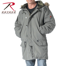 (Broken code clearance) Rothco winter warm N3B polar cold clothing mens cotton jacket hooded jacket 9467