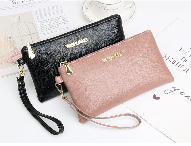 Клатч 时尚新款女士手拿包手抓包欧美休闲女式手机包零钱包手拎包女小包 James Frost