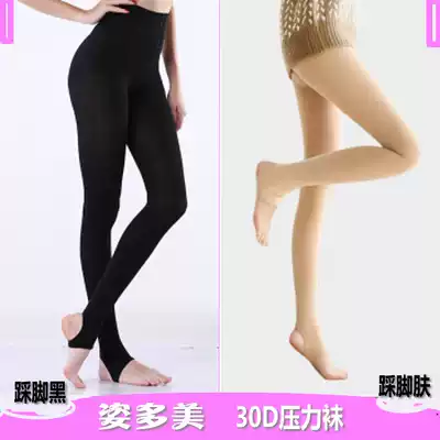 (Color random) comfortable ladies bottom socks beautiful 3d spiral slender body foot socks 1 leg socks