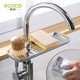 Faucet rack ສະແຕນເລດສະນຸກເກີເກັບຮັກສາ rack ເຮືອນຄົວອຸປະກອນການລ້າງຂອງ artifact ອ່າງລ້າງກະຕ່າ rag drain