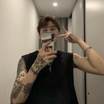 Cui layout ins summer vest mens V collar solid color cutting inner vest loose waistcoat casual sleeveless T-shirt tide