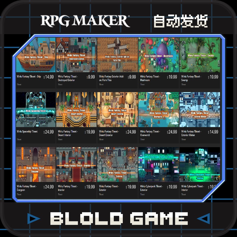 Fresh Fantasy Scene Integration Pack Winlu Fantasy 15-in-1 Rpgmaker Dlc Materials Fresh Fantasy Scene Integration Pack Winlu Fantasy 15-in-1 Rpgmaker Dlc Materials