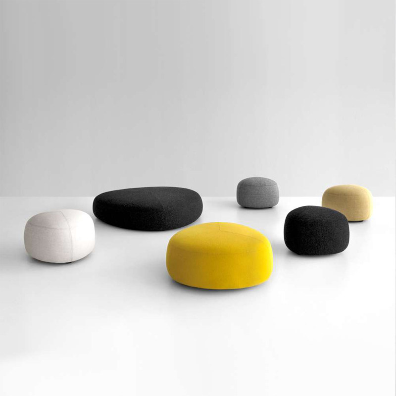 Art Children Goose Pebble Sofa Stool Mound Sample House Display Centre Creative Activity Area Short Bench Composition Early Nursery School