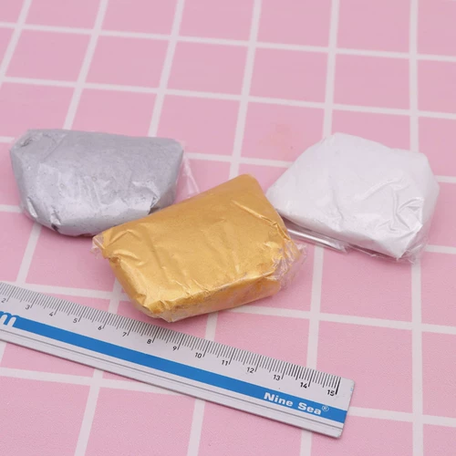 Тайваньская специальная смола Земля Земло/Специальная серебряная/Специальная жемчужная белая куколка Металлическая смола глина