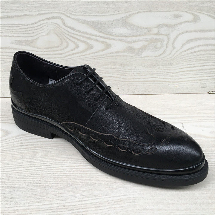Broken size shoes special men's shoes leather top layer cowhide spring high-end business leather shoes lace up handsome men's single shoes 5