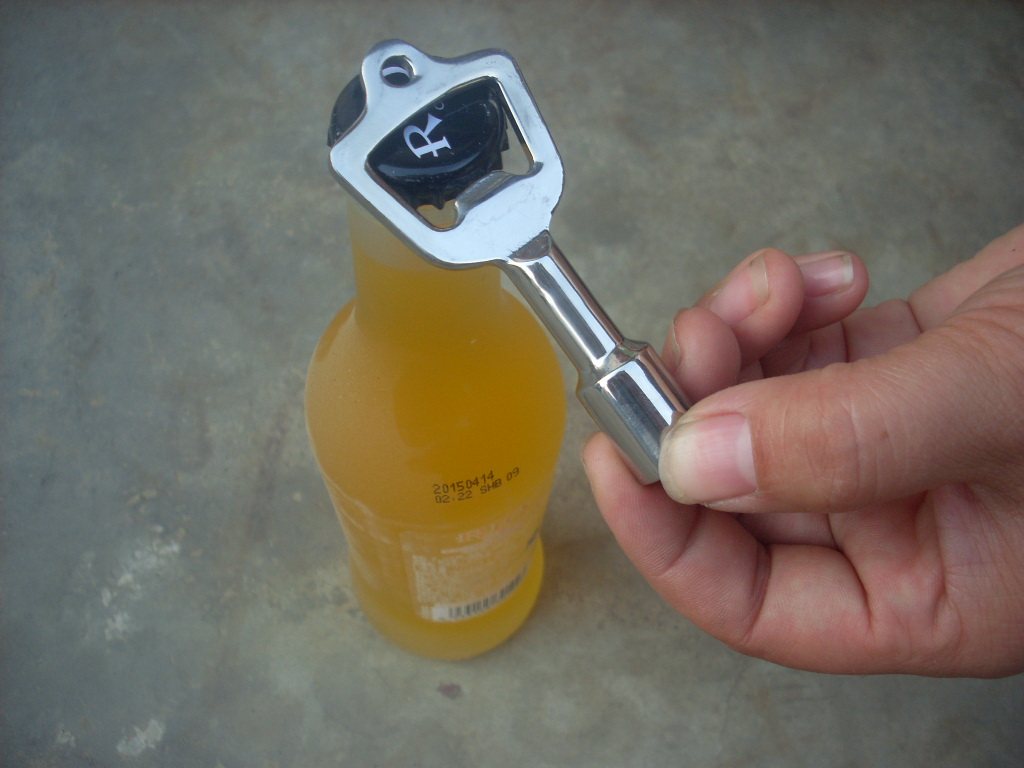 Train train crew Hexagonal key creative stainless steel bottle opener Stainless Steel Triangle key