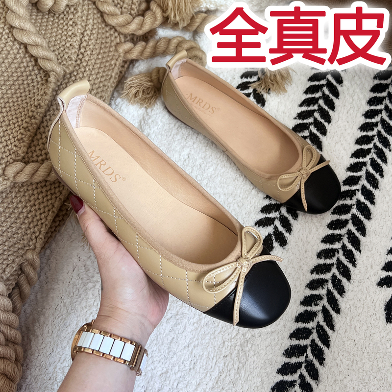 Summer Egg Roll Shoes, Chanel-Style Flats for Women, Genuine Leather Granny Shoes, Shallow Slip-On Shoes, Sheepskin Loafers, Soft-Soled Flat Shoes Summer Egg Roll Shoes, Chanel-Style Flats for Women, Genuine Leather Granny Shoes, Shallow Slip-On Shoes, Sheepskin Loafers, Soft-Soled Flat Shoes