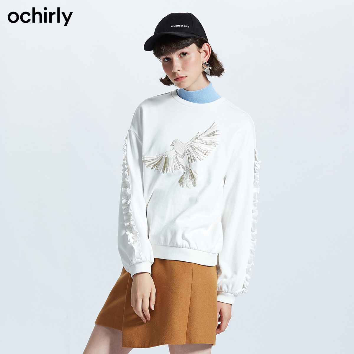 Sweatshirt femme OCHIRLY    en Coton - Ref 3217221 Image 1