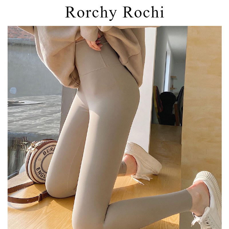 Day Shark Fish Leather Pants Women 2022 Summer Spring Autumn New Outwear Thick and thin Pants Slim Leg Yoga Pants