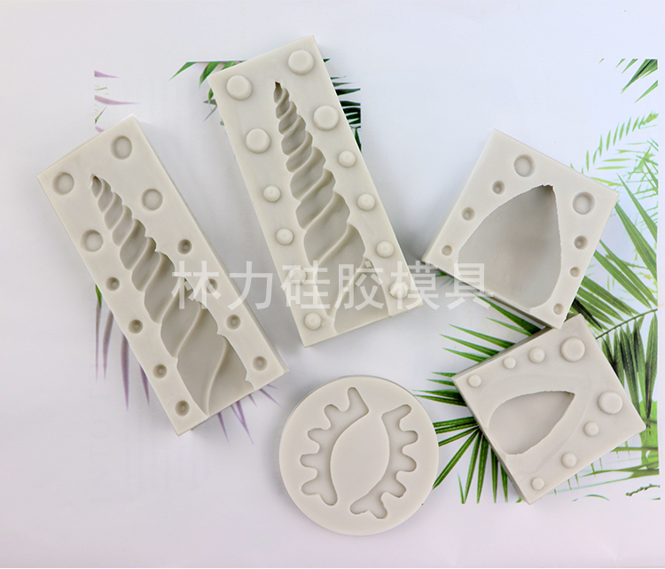 Unicorn Chocolate Silicone Khuôn Fondant Khuôn Sáng tạo Bánh West Point Trang trí Cắm Tai Mắt Sừng - Tự làm khuôn nướng khuôn làm kẹo dẻo