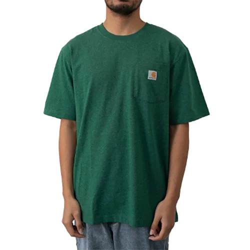 Спортивная майка Carhartt K87 Summer Pocket T -shirt мужская нижняя рубашка свободная рабочая короткие рукава