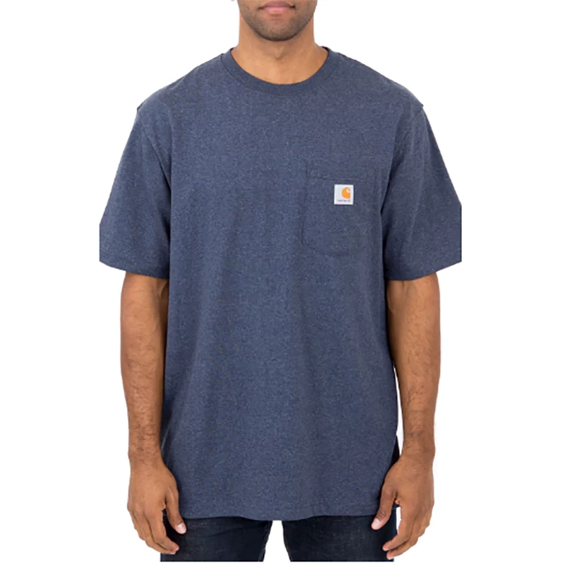 Спортивная майка Carhartt K87 Summer Pocket T -shirt мужская нижняя рубашка свободная рабочая короткие рукава