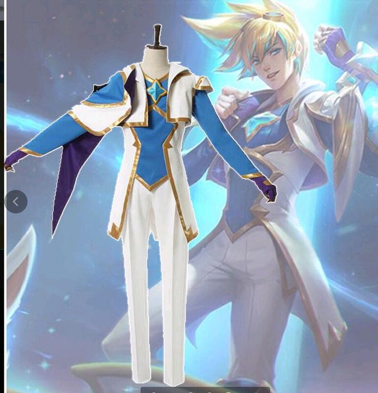 Lol League of Legends Star Guardian Magical Girl Ezreal Ez Cosplay Costume Lol League of Legends Star Guardian Magical Girl Ezreal Ez Cosplay Costume