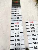 Water level Ruler 1 meter large character Ruler 2 meters thick line Ruler 3 meters water ruler super long non embroidered Steel 4 meters measuring pool ruler customization