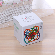 Anti-counterfeiting American Manhattan ball baby tooth glue baby silicone grinding tooth ball tooth gum rattle toy