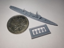 Ji Rui Model 1 2000 Battleship World War II Japanese Destroyer Series 3d Printing