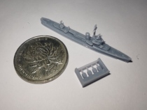 Ji Rui Model 1 2000 Battleship World War II American Destroyer Series 3d Printing
