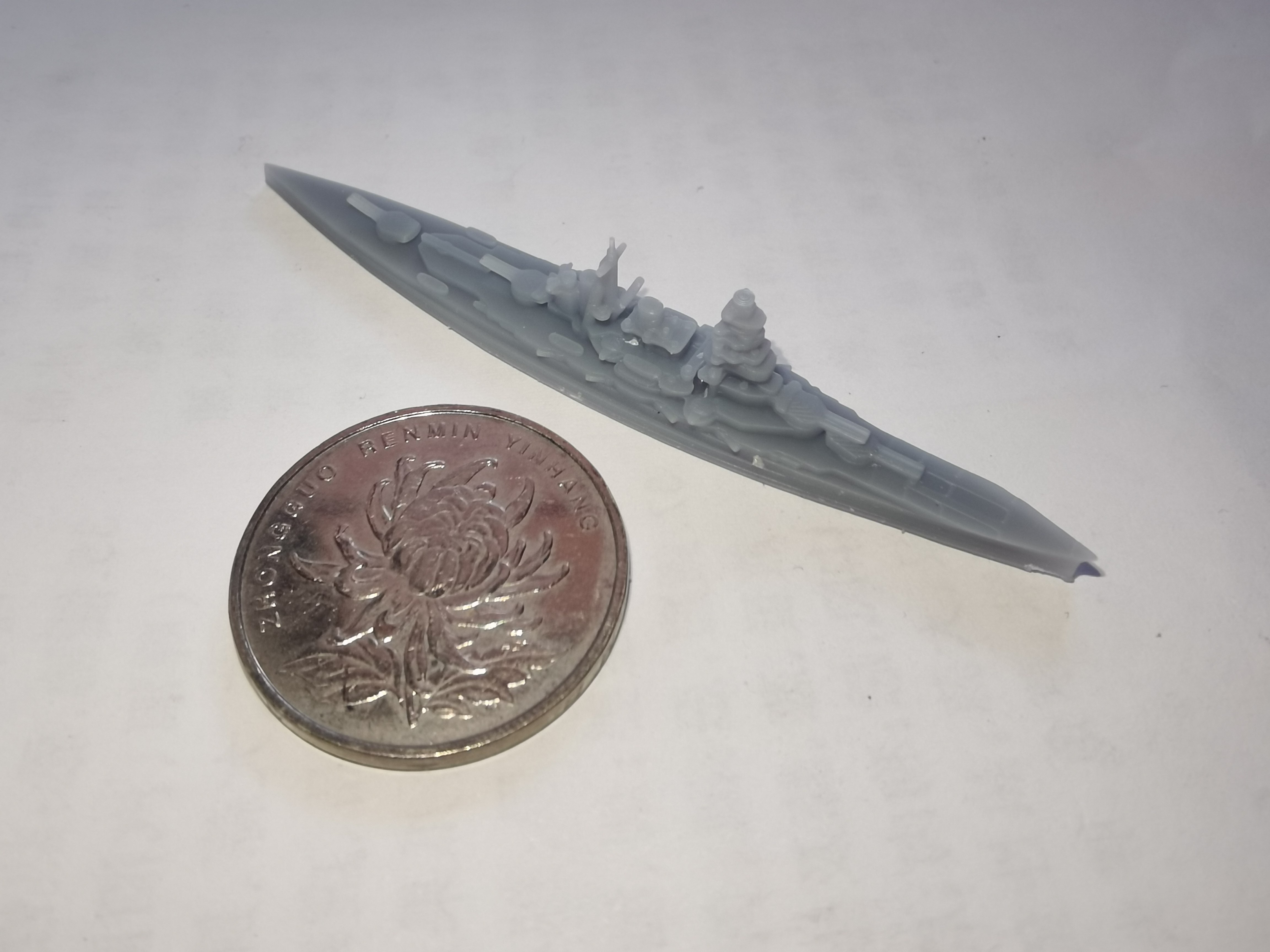 Ji Rui Model 1 3000 Japanese Battleship Series 3D Printing