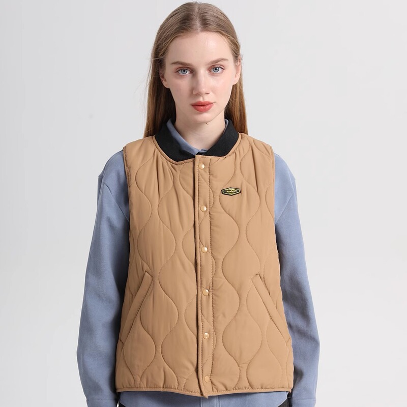 Autumn and Winter down Cotton Vest, Mountain-Style Lightweight Outdoor 2026 New Warm Cotton Vest, Unisex American Style Outerwear Trend