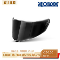 Lunettes de remplacement pour casque de course dentraînement à couverture complète SPARCO X-PRO VISOR Karting 2024