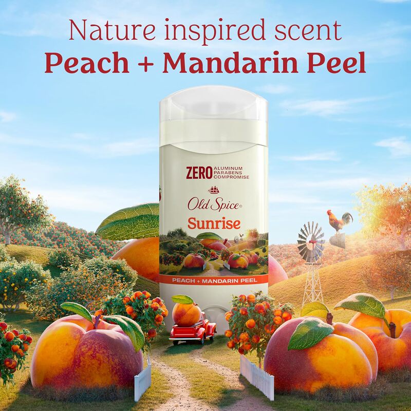 U.S. Purchasing Agent for the Natural Inspiration Series of Old Spice Long-Lasting Antiperspirant Deodorant for Men