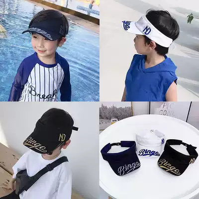 Children's hat tide boy hat summer empty hat girl sun hat summer male and female baby sunscreen hat Korean version