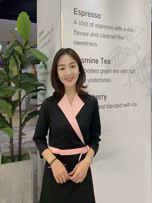 New beauty salon division work clothes shopping mall medical beauty high-end skin management nail art short long-sleeved custom hairdressing